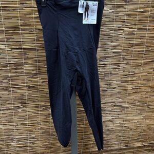 Leonisa Women's Extra High Waisted Firm Compression Leggings - Black Size 2XL